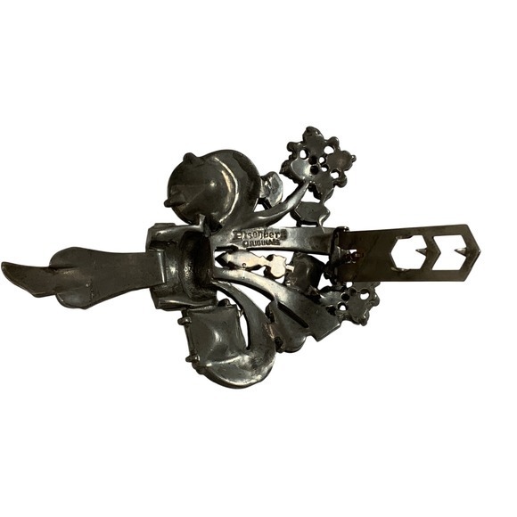 Eisenberg Original Bouquet Rhinestone Dress Clip - Picture 8 of 11